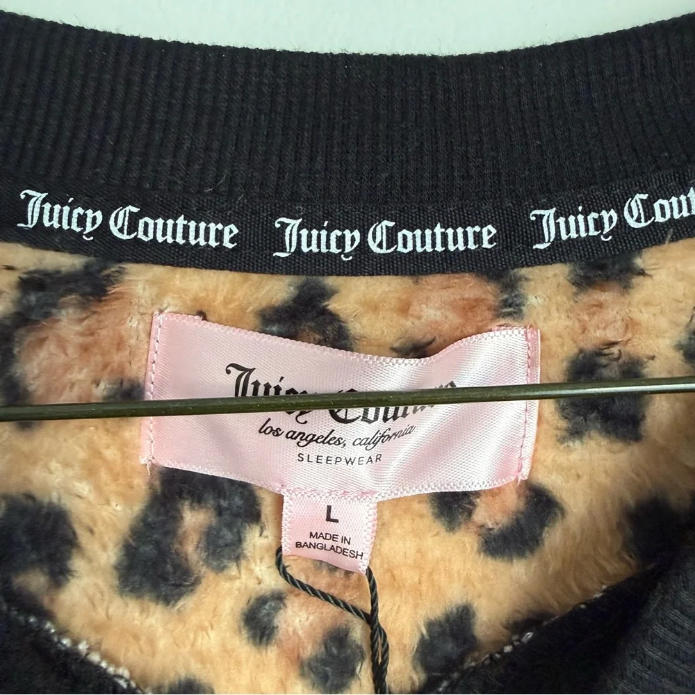 Juicy couture women’s Cheetah leopard loungewear set size large - Picture 4 of 9